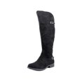 thumbnail image 1 of American Rag Womens Adarra Closed Toe Knee High Fashion, Black Micro, Size 8.5, 1 of 5