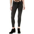 thumbnail image 1 of American Rag Womens Distressed Skinny Fit Jeans, Black, 5, 1 of 2