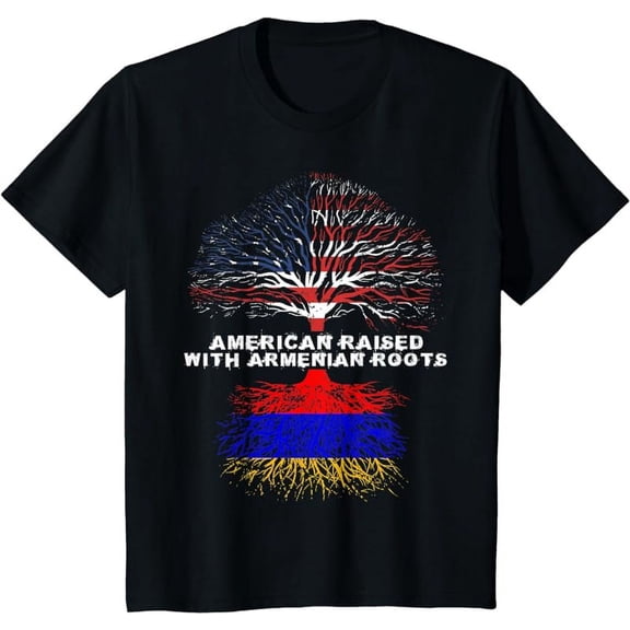 American Raised with Armenian Roots Armenia T-Shirt