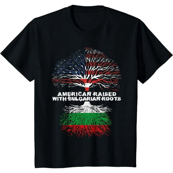 American Raised with Bulgarian Roots Bulgaria T-Shirt