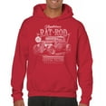 thumbnail image 1 of American Rat Rod Sweatshirt Hot Rod Custom Culture Route 66 1930s Classic Car Vintage Rusty Cars Garage Hoodie, 1 of 7