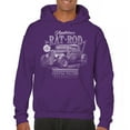 thumbnail image 1 of American Rat Rod Sweatshirt Hot Rod Custom Culture Route 66 1930s Classic Car Vintage Rusty Cars Garage Hoodie, 1 of 7