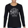 thumbnail image 1 of American Rat Rod Women's Long Sleeve T-shirt Hot Rod Custom Culture Route 66 1930s Classic Car Vintage Rusty Cars Garage, 1 of 7