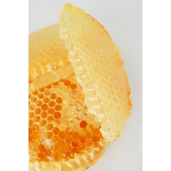 American Raw Honey Comb 8oz 100% Pure, Raw Unfiltered Honey