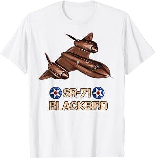 American Reconnaissance Aircraft SR71 Blackbird T-Shirt - Walmart.com