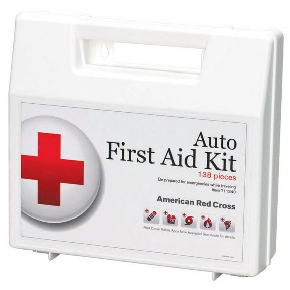 American Red Cross Bulk First Aid kit, Plastic, 10 Person 711340