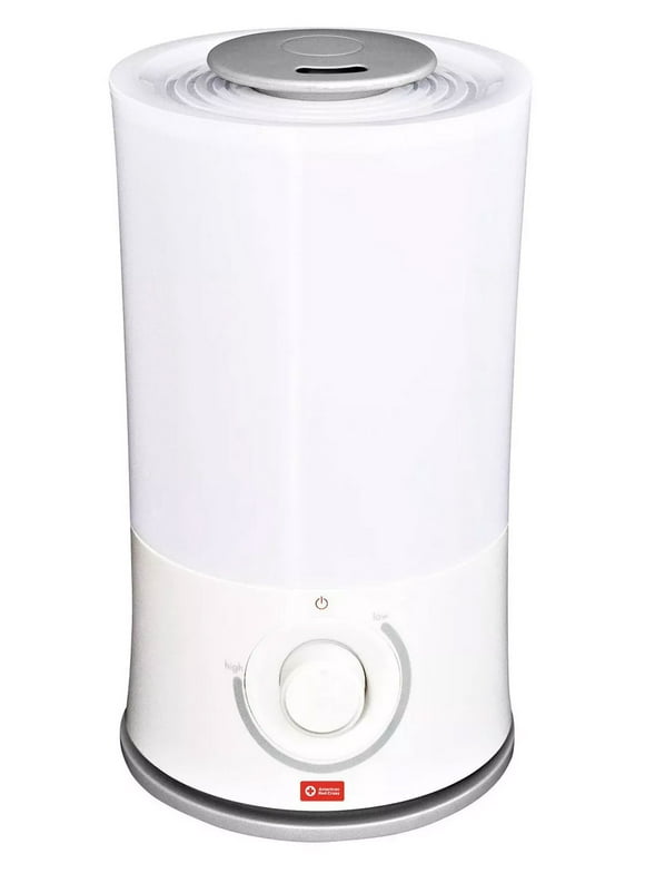 American Red Cross Baby Glow Ultrasonic Humidifier - white/multi, one