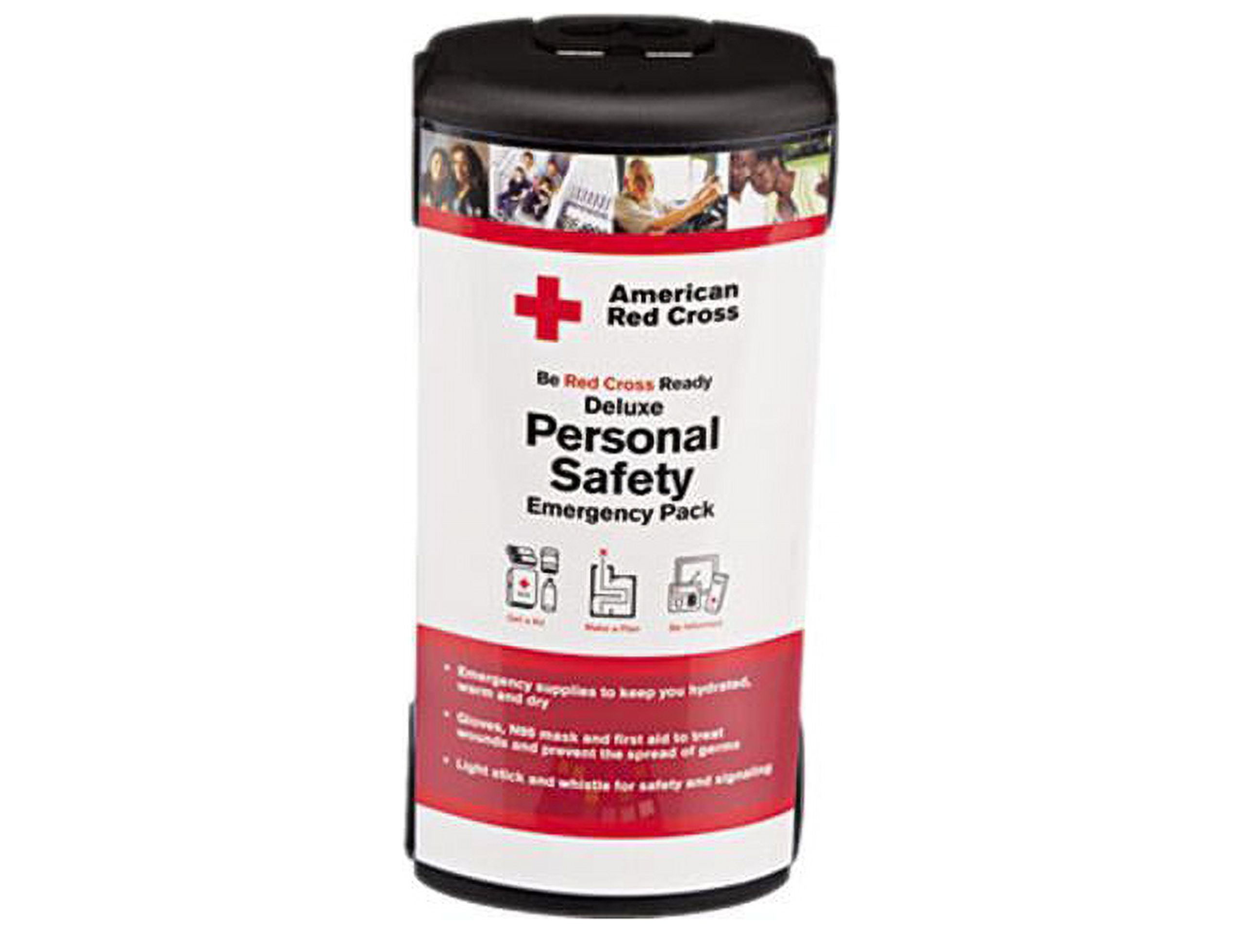 First Aid Only Deluxe Personal Safety Emergency Pack, 31-Pieces, Plastic Case