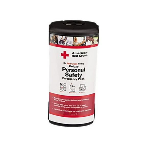 First Aid Only Deluxe Personal Safety Emergency Pack, 31-Pieces, Plastic Case