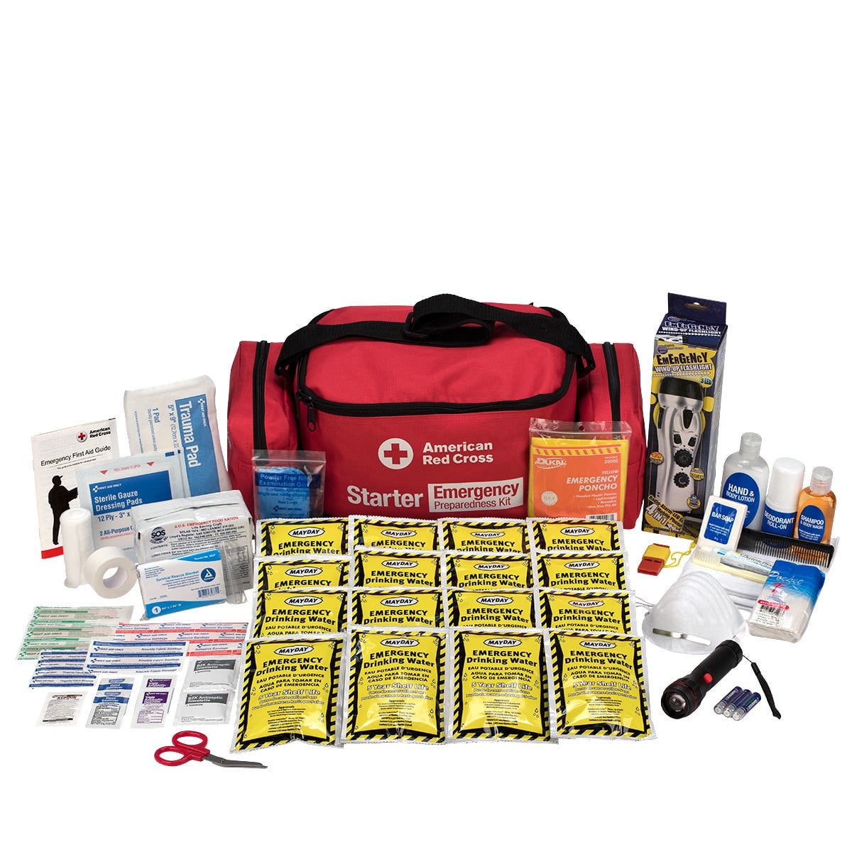American Red Cross Emergency Preparedness Starter 1-Day Duffle Bag