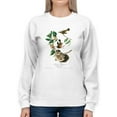 thumbnail image 1 of American Redstart. Sweatshirt Women -John James Audubon Designs, Female XX-Large, 1 of 4