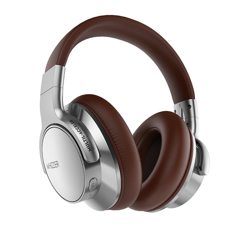 American Retro Style Headphones, Weize W1S Wireless Bluetooth ANC Over-Ear Headset for Fashion Mallard Look
