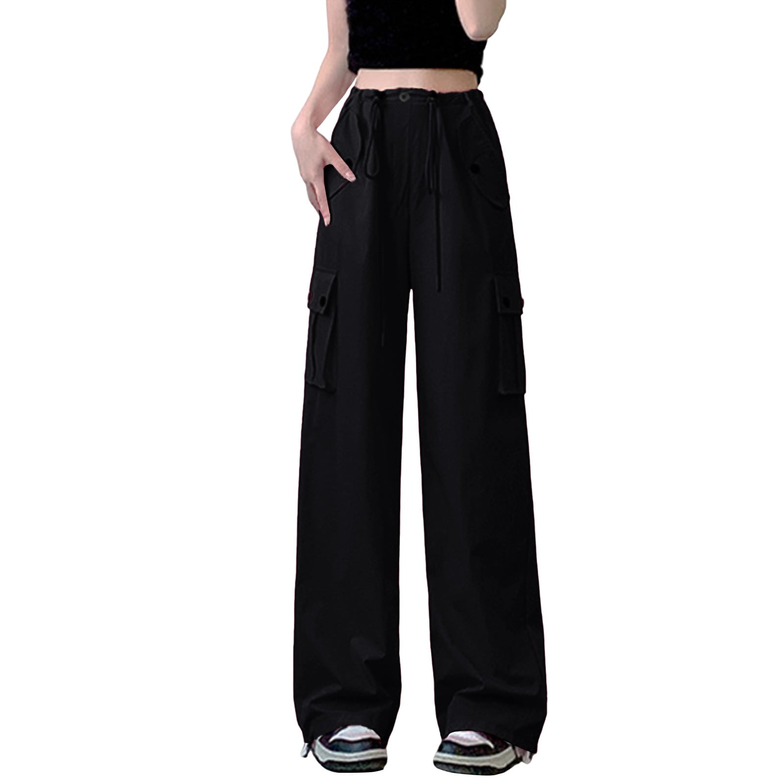 American Retro Work Pants For Women's Spring And Autumn 2024 Waisted