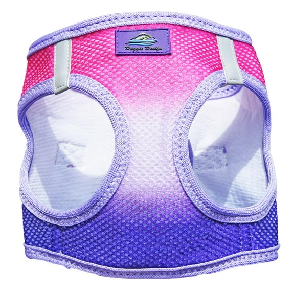 Doggie Design American River Dog Harness Ombre Collection Raspberry Sundae / XXS