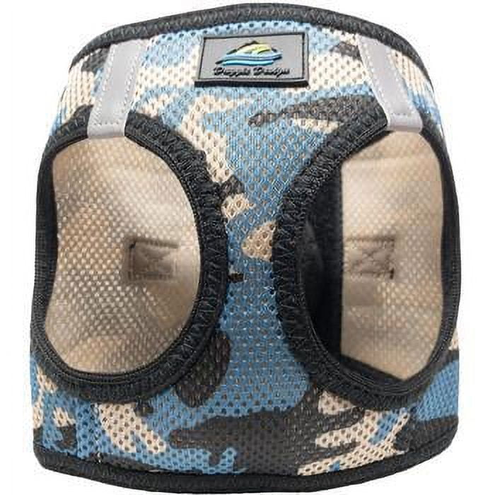 American River Dog Harness Camouflage Collection -Blue Camo