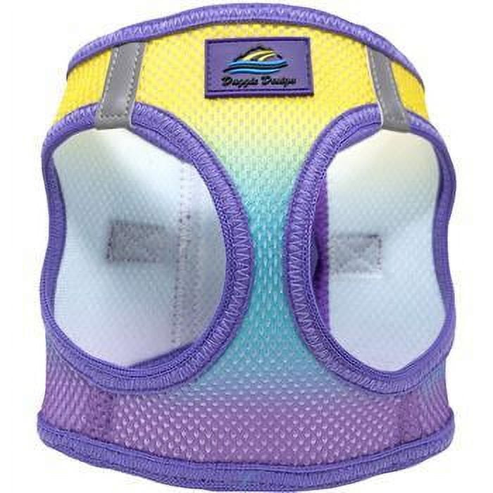 American River Dog Harness Ombre Collection Lemonberry Ice
