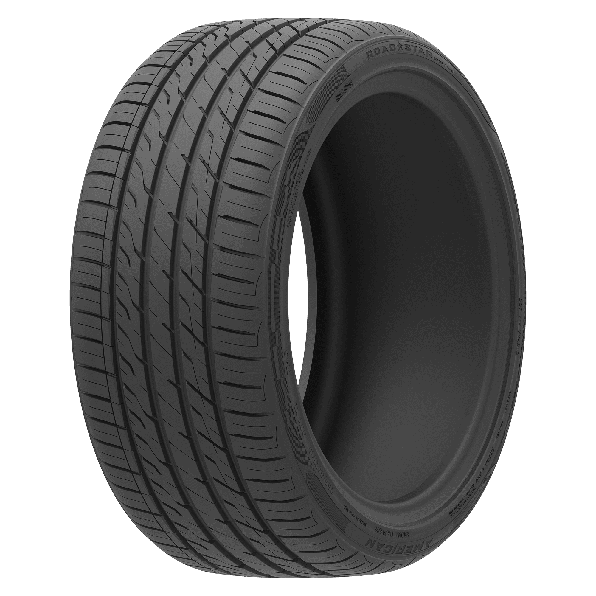245/50ZR18 American Road Star Sport A/S 100W SL Black Wall Tire ...