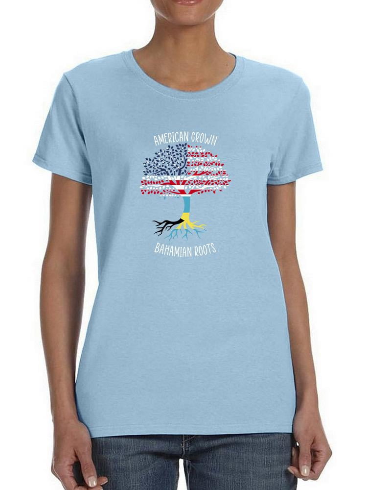 American Roots Bahamian Roots T-Shirt Women -Smartprints Designs ...