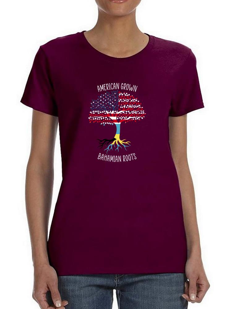 American Roots Bahamian Roots T-Shirt Women -Smartprints Designs ...