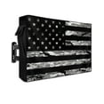 thumbnail image 1 of American Rustic Flag, Outdoor TV Cover 52 to 55 Inch Waterproof, Independence Day USA Star Stripes Flag 600D Oxford TV Covers with Zipper, Outside Flat TV Screen Protector 52"Wx19"Hx4.5"D, 1 of 7
