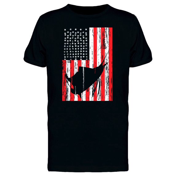 American Sailfish T-Shirt Men -Image by Shutterstock, Male 3X-Large