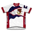 thumbnail image 1 of American Samoa Flag Short Sleeve Cycling Jersey  for Men - Size S, 1 of 3