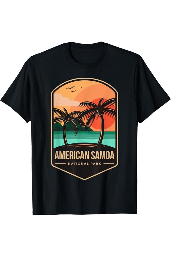 American Samoa National Park 1988 T-Shirt Size S-5XL