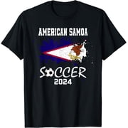 American Samoa Samoan Football Flag Soccer Fans Vintage Birthday T-Shirt