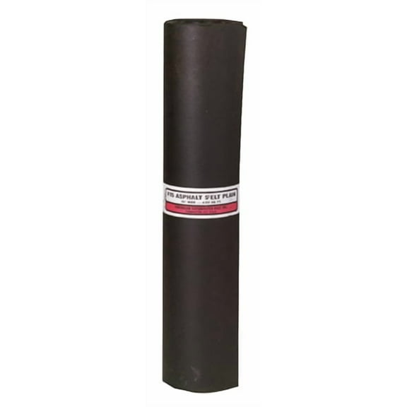 American Saturated Felt #15 Felt Roofing Paper 36 In. 432 Sq. Ft. 15 Lbs. Blk