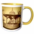 thumbnail image 1 of 3drose, American Scenery Central Park the Musicians Pagoda, 11oz Two-tone Yellow Mug, 1 of 6