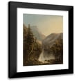 thumbnail image 1 of American School 11x14 Black Modern Framed Museum Art Print Titled - A Lake in the Mountains (19th Century), 1 of 5