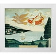 thumbnail image 1 of American School 17x15 White Modern Wood Framed Museum Art Print Titled - Aurora, 1 of 4