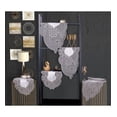 thumbnail image 1 of American Service Velvet Lace 5 Piece Runner Set Gray Salon Set Table Capital 5 Jemmagri, 1 of 1