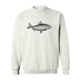 thumbnail image 1 of American Shad Fish Sweatshirt Men -Image by Shutterstock, Male XX-Large, 1 of 4