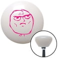 thumbnail image 1 of American Shifter 153870 Pink Determined White Retro Shift Knob with M16 x 1.5 Insert Shifter Auto Manual Brody, 1 of 1