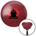 thumbnail image 1 of American Shifter 198352 Black Marine Ship Red Retro Metal Flake Shift Knob with M16 x 1.5 Insert Shifter Brody, 1 of 1