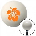 thumbnail image 1 of American Shifter 34988 Orange Hawaiian Flower No. 9 Ivory Shift Knob with M16 x 1.5 Insert Shifter Auto Brody, 1 of 1