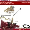 thumbnail image 1 of American Shifter  4L60 Shifter Kit Chrome 12 in. E Brake Cable Clevis Trim Kit for D92F3, 1 of 1