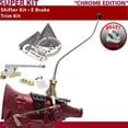 thumbnail image 1 of American Shifter  4L60 Shifter Kit Chrome 23 in. Swan E Brake Trim Kit for F5D96, 1 of 1
