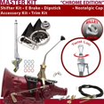 thumbnail image 1 of American Shifter  4L80E Shifter Kit Chrome 10 in. E Brake Cable Clevis Trim Kit Dipstick for EF548, 1 of 1