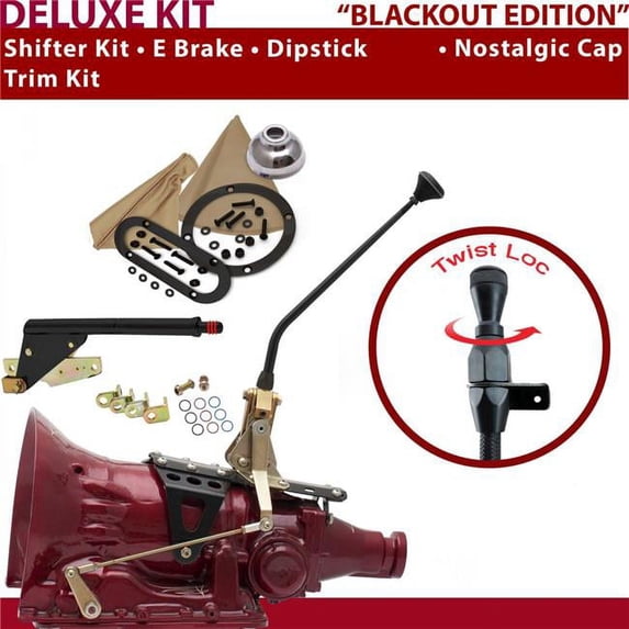 American Shifter 518 Shifter Kit 12 in. E Brake Trim Kit Dipstick for CCD07