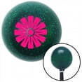 thumbnail image 1 of American Shifter 63686 Pink Flower - Mum Green Metal Flake Shift Knob with M16 x 1.5 Insert Shifter Auto Brody, 1 of 1