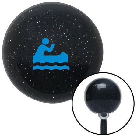 American Shifter 72162 Blue Marine in Canoe Black Metal Flake Shift Knob with M16 x 1.5 Insert Shifter Brody