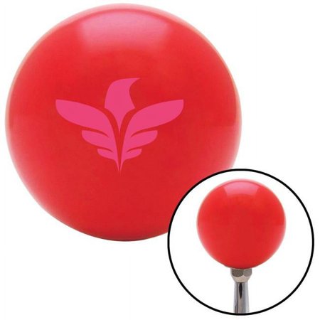 American Shifter 94003 Pink Thunderbird Red Shift Knob with M16 x 1.5 Insert Shifter Auto Manual Custom Brody
