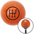 thumbnail image 1 of American Shifter 111047 Black 5 Speed Shift Pattern - 5RUR Orange Metal Flake Shift Knob - M16 x 1.5 Insert, 1 of 1