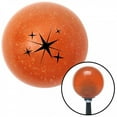 thumbnail image 1 of American Shifter 42421 Black Abstract Stars Orange Metal Flake Shift Knob with M16 x 1.5 Insert Shifter, 1 of 1