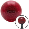 thumbnail image 1 of American Shifter  Black Haters Red Metal Flake Shift Knob with M16 x 1.5 Insert Shifter Auto Manual Brody, 1 of 1