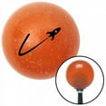 thumbnail image 1 of American Shifter 40466 Black Rocketship Flying Orange Metal Flake Shift Knob with M16 x 1.5 Insert Shifter Brody, 1 of 1