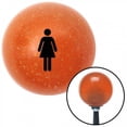thumbnail image 1 of American Shifter 39082 Black Women Orange Metal Flake Shift Knob with M16 x 1.5 Insert Shifter Auto Manual, 1 of 1