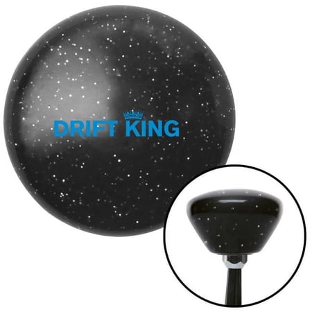 American Shifter Blue Drift King Black Retro Metal Flake Shift Knob with M16 x 1.5 Insert Shifter Brody